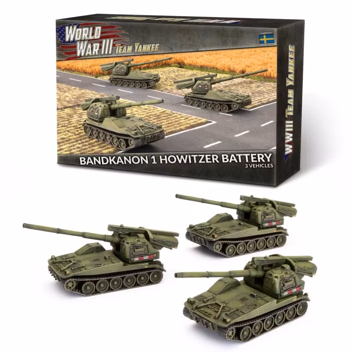 Bandkanon 1 Howitzer Battery (x3)