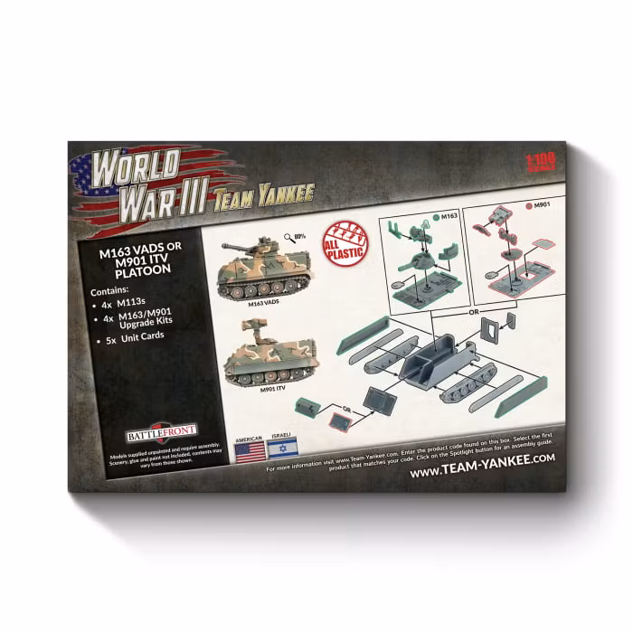 M163 VADS or M901 ITV Platoon (Plastic)