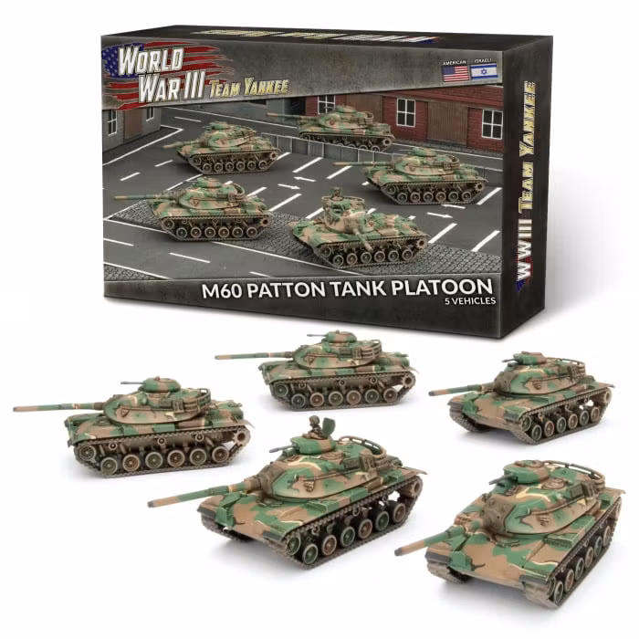 M60A1/A3 Tank Platoon (Plastic)
