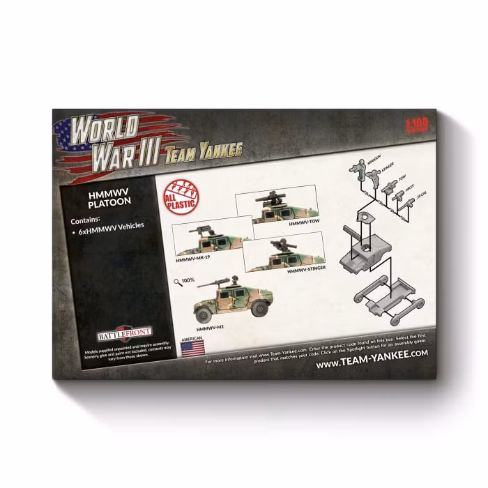 HMMWV Platoon (Plastic)