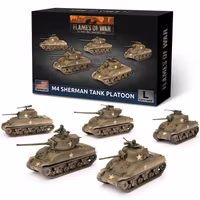 M4 Sherman Tank Platoon (Plastic)