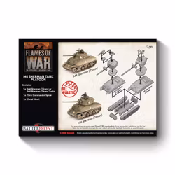 M4 Sherman Tank Platoon (Plastic)