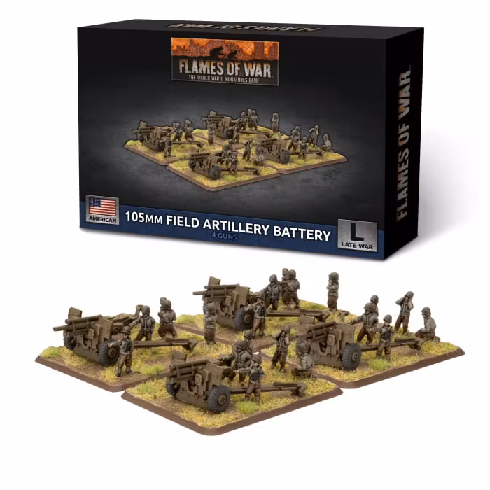 105mm Field Artillery Battery (Plastic)