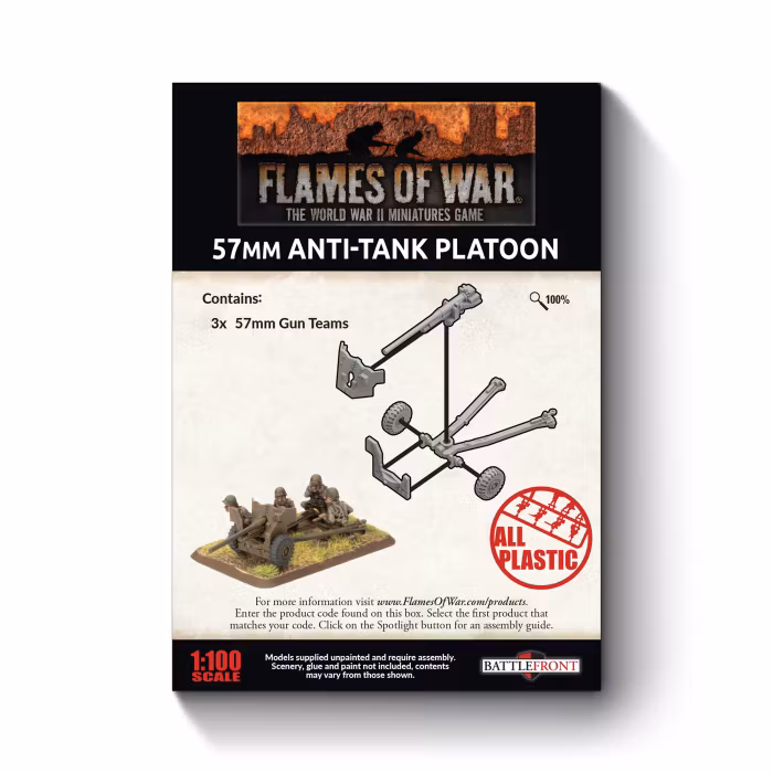 57mm Anti-Tank Platoon (Plastic)