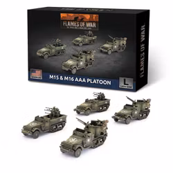 M15 & M16 AAA Platoon (x4 Plastic)
