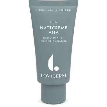 Svensk ekologisk Nattcrème Aktiv AHA 50 ml