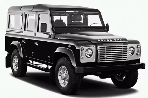 Aurinkosuojakalvo Land Rover.