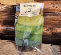 Svensk regnbågsull -skog