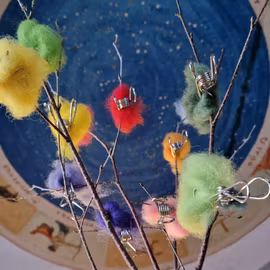 Klämmor till påskull 15st