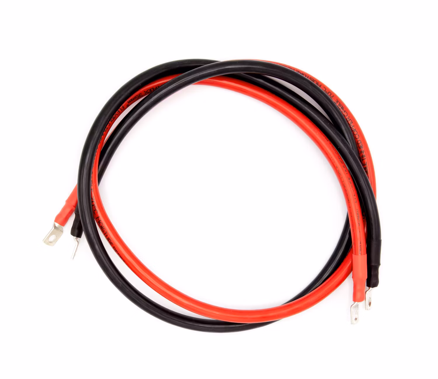 OCEANFLEX - Tinned pre-crimped 50mm2, 20cm, Black