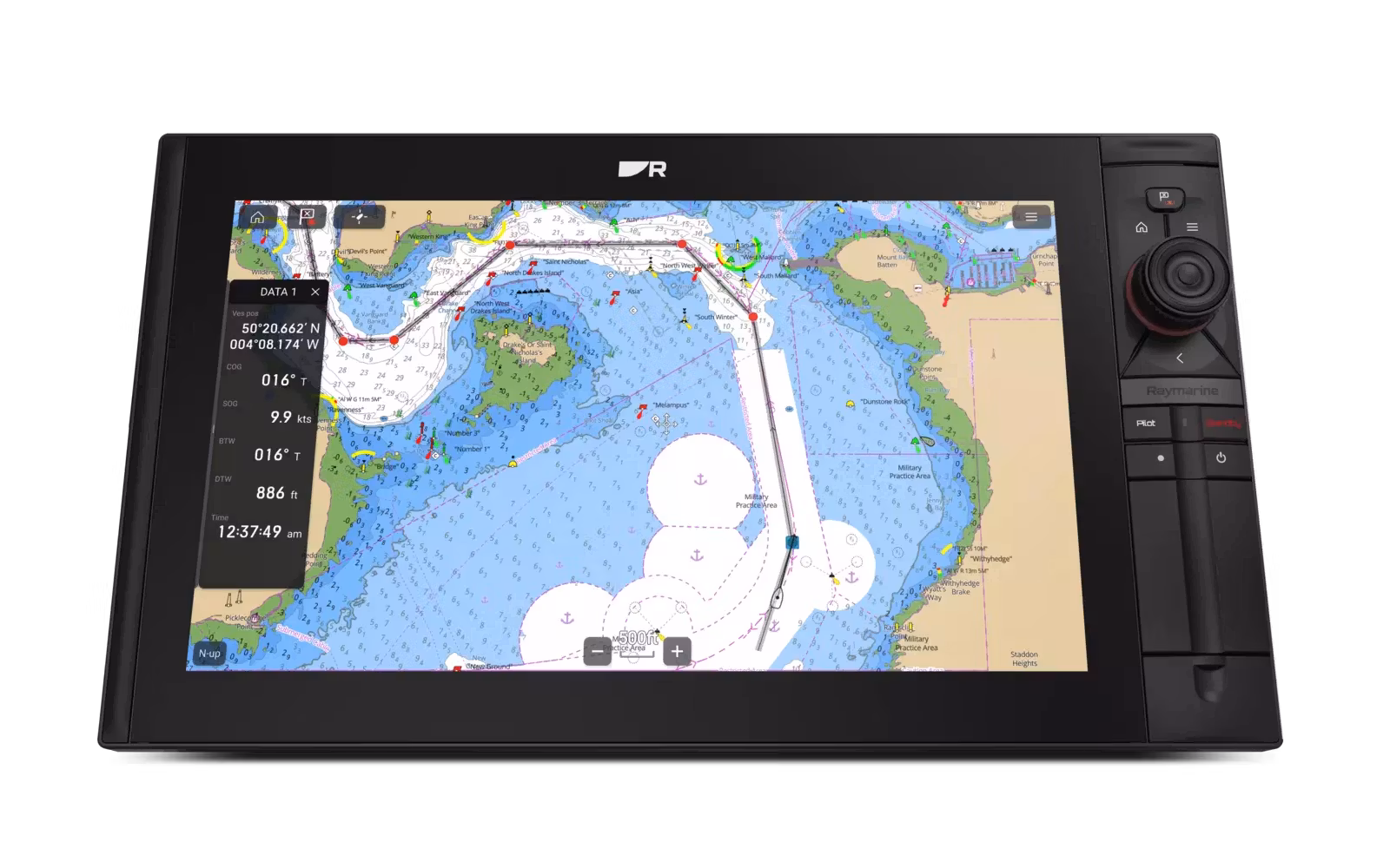 Raymarine - AXIOM 2 PRO 16 RVM, LightHouse-sjøkart for Nord-Europa