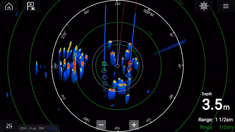 Raymarine - Quantum 2, Q24D, svart, inkl. 15m strøm- og datakabel
