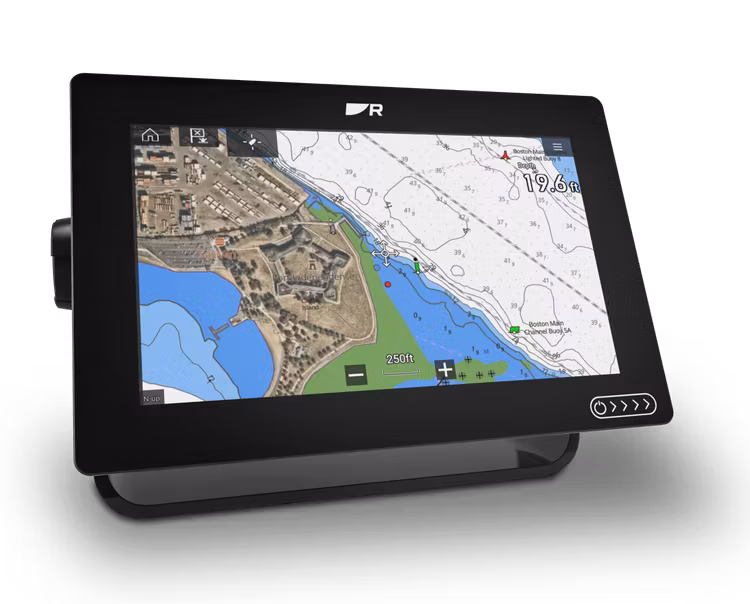 Raymarine - AXIOM+ 9 - 9'' MFD, LightHouse-sjökort för Norra Europa