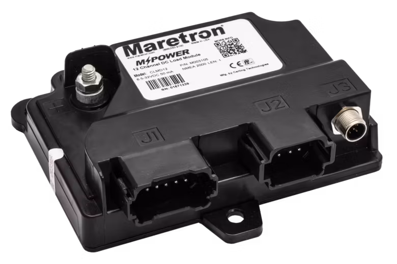 Maretron - MPower CLMD12-R, 12-kanals DC strømmodul, inkl. kabler 30cm