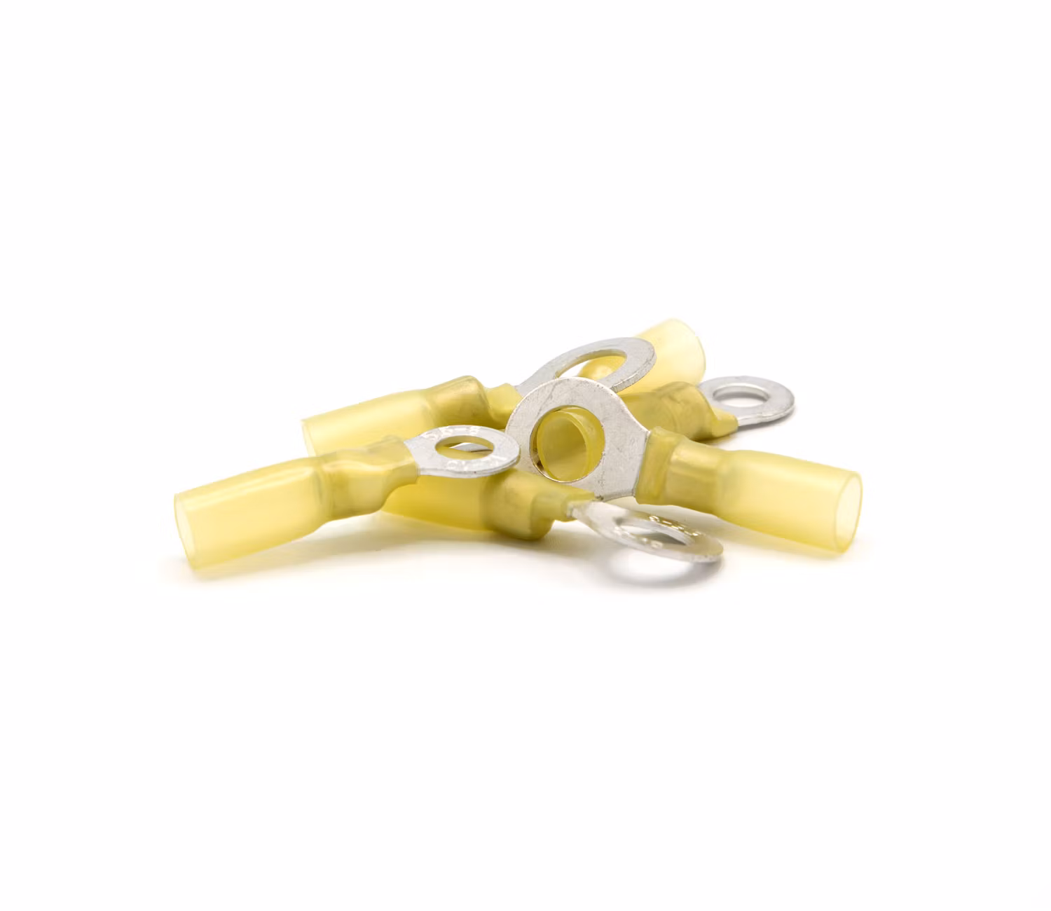 OCEANFLEX - Cosse à œil thermorétractable jaune 8.4mm, 100pcs