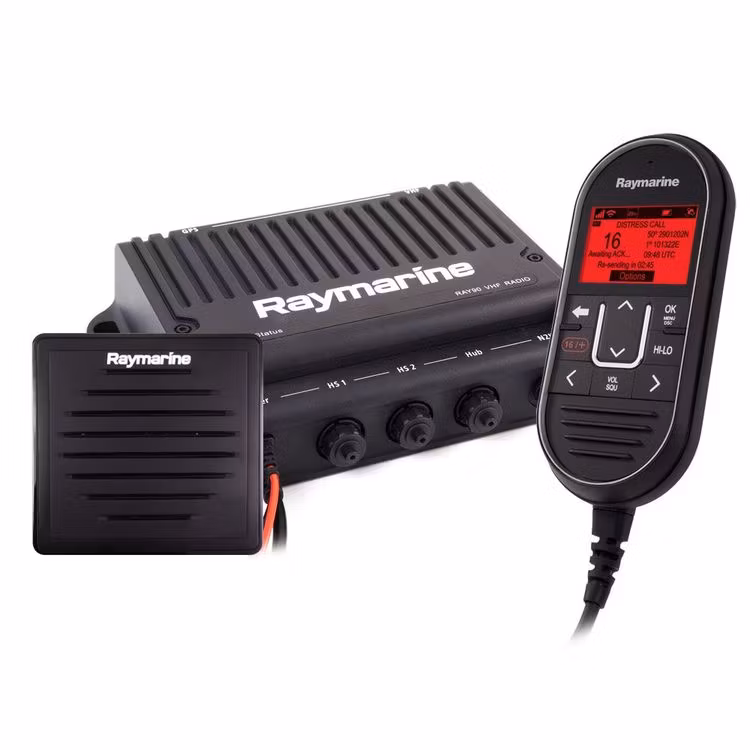 Raymarine - Ray91 VHF blackbox med AIS mottagare inkl. trådburen handenhet och passiv högtalare