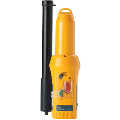 Ocean Signal - SafeSea S100 SART con soporte telescópico de acuerdo con la OMI