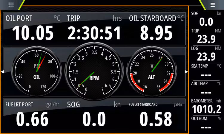 Yacht Devices - Passerelle de données moteur, J1939 vers NMEA 2000. ATTENTION. Inclut 1 fiche mâle Deutch. (Fiche femelle : DEU_F-P)