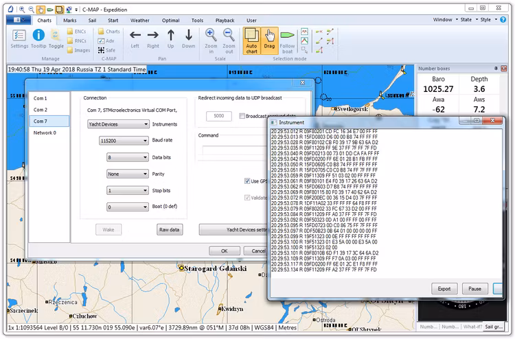 Yacht Devices - Pasarela USB NMEA 2000 con conector USB hembra