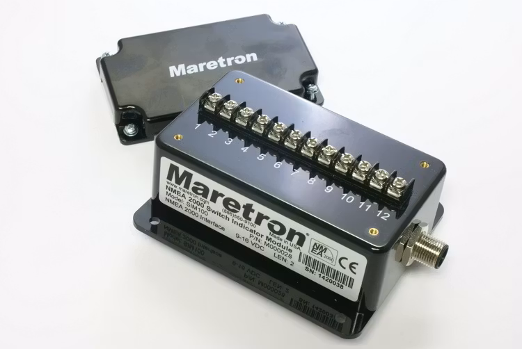 Maretron SIM100-01 - Adapter for monitoring 6 contact-based sensors, NMEA 2000