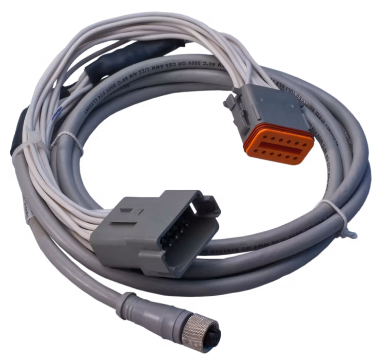 Maretron MCF-2M-D12 - Adapter Micro hona till Deutsche 12 pin, 2 M-kabel till J2K100