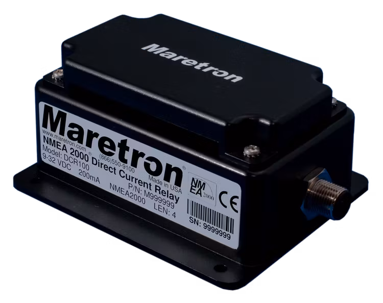 Maretron DCR100-01 - Relaismodule voor digitale switching, 6 relaisuitgangen NMEA 2000