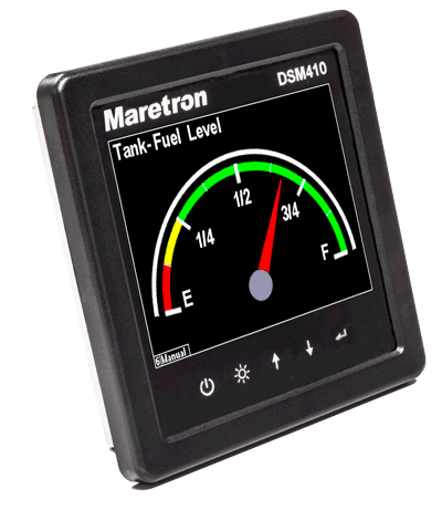 Maretron DSM410-01 - 4,1 inch helder NMEA 2000-display met alarm