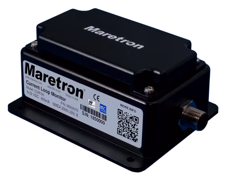 Maretron - Module CLM100 voor algemene bewaking van maximaal 6 sensoren, te gebruiken met 4-20 mA sensoren, NMEA 2000