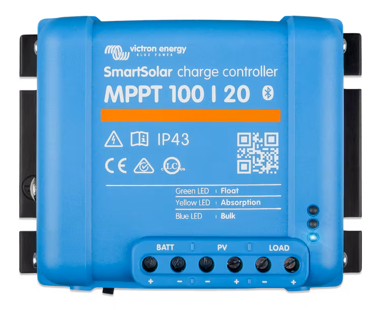 Victron Energy - SmartSolar MPPT 100/20 Solcellsregulator