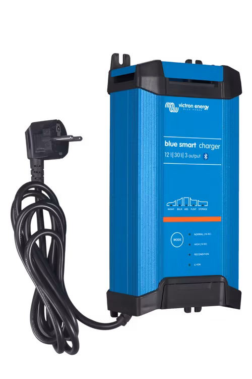 Victron Energy - Blue Smart IP22 acculader 12V/30A 3 uitgangen BT