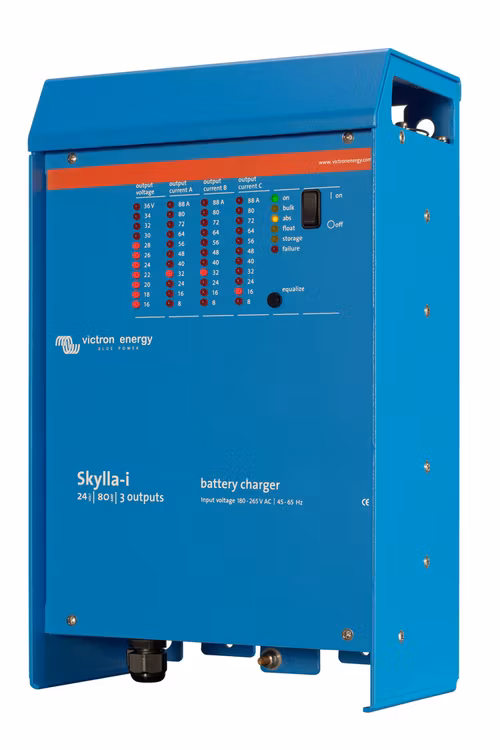 Victron Energy - Skylla-i 24V/100A 3 uitgangen 230V