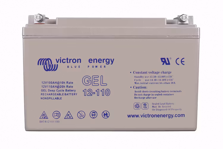 Victron Energy - GEL Batterij 12V/110 Ah CCA (SAE) 550A