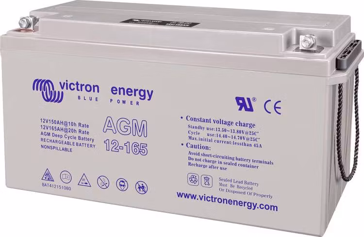 Victron Energy - Batterie GEL 12V/165 Ah CCA (SAE) 850A