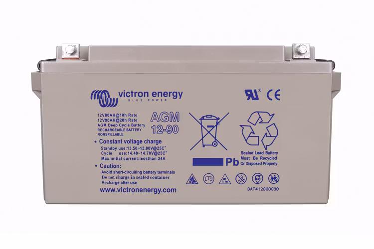 Victron Energy - AGM Batterie 12V/90Ah