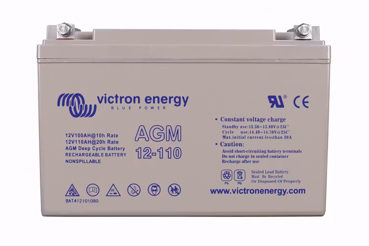 Victron Energy - AGM Battery 12V/110 Ah CCA (SAE) 50