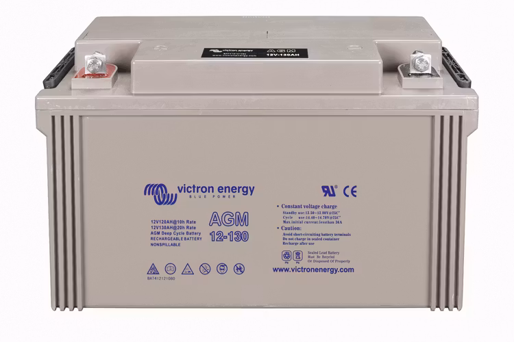 Victron Energy - AGM Batteri 12V/130 Ah CCA (SAE) 55