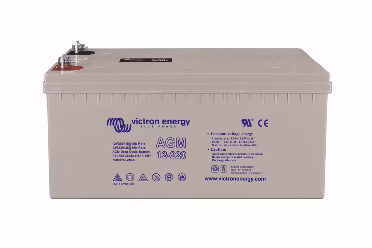 Victron Energy - AGM Batteri 12V/220 Ah  CCA (SAE) 65