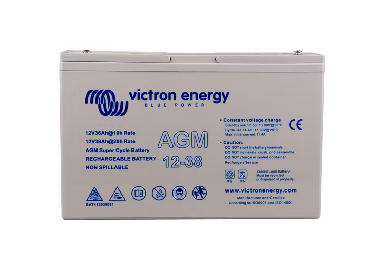 Victron Energy - AGM Batterie 12V/38 Ah