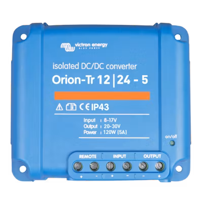 Victron Energy - Orion-Tr Izolowana przetwornica DC-DC 12/24-5A (120W)