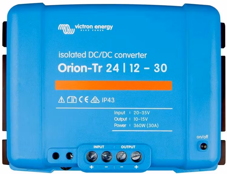 Victron Energy - Orion-Tr Isolerad DC-DC-omvandlare 24/12-30A (360W)