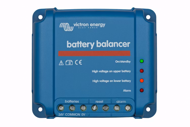 Victron Energy - Battery Balancer, équilibre la tension entre les batteries 12V dans un banc de batteries 24/48V