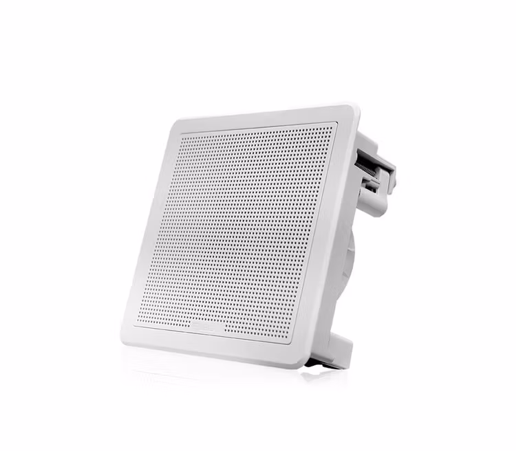 Fusion FM-F77SW - Altavoces, FM Square, 7,7 pulgadas, Blanco