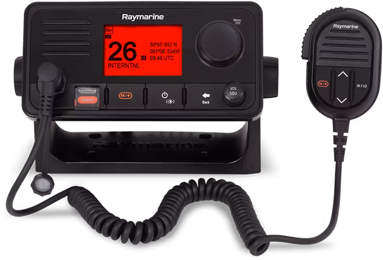 Raymarine - Ray63 VHF-radio integroidulla GPS-vastaanottimella