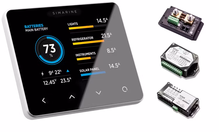 SIMARINE - PICO Blue (PICO+3), Montage en surface, Argent