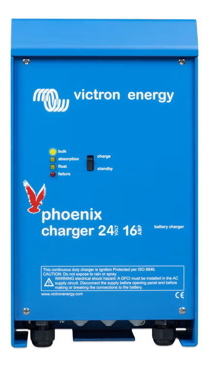 Victron Energy - Ładowarka akumulatorów Phoenix 24V/16A 2+1 wyjścia