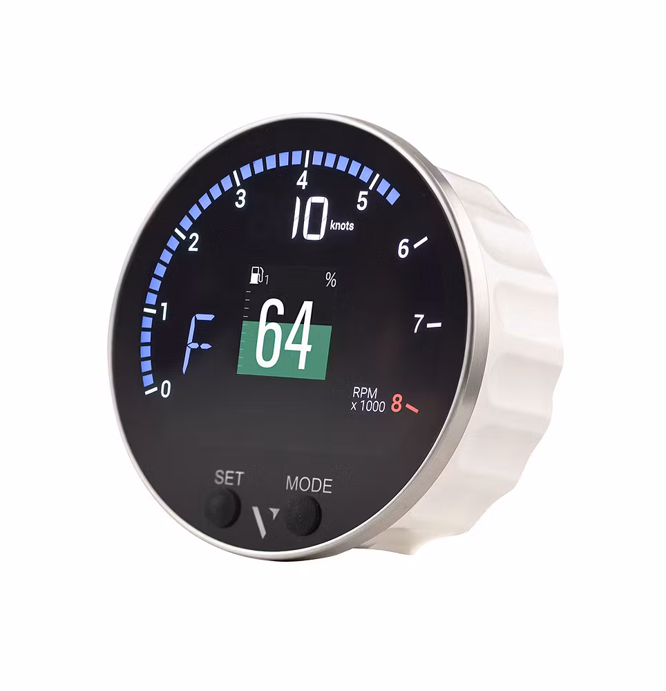 Veratron - VMH35 Multidisplay, 85 mm, integreret 10 Hz GNSS, N2K