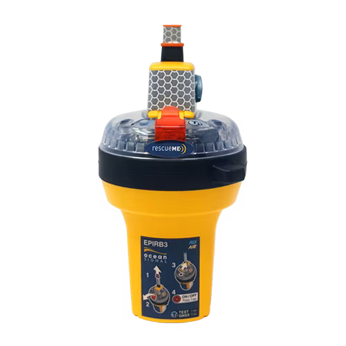 Ocean Signal - rescueME EPIRB3. Nödsändare via satellit, GPS, AIS, RLS, pejlsignal, 10 års batteri