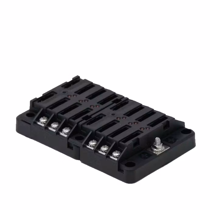 EGIS - Zekeringhouder 12 zekeringen met LED-indicator