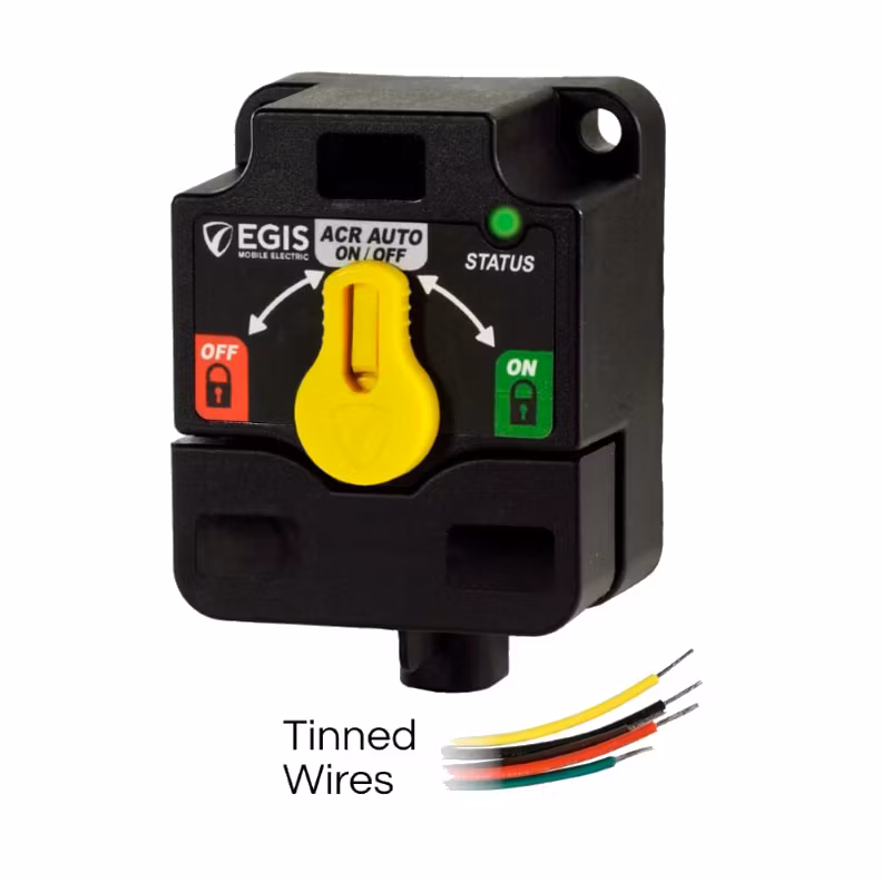 EGIS - XD-Series Accu-isolator met knop 500A 12/24V