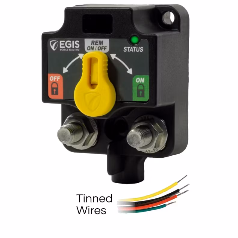 EGIS - XD-Series Huvudbrytare elektrisk 500A 12/24V